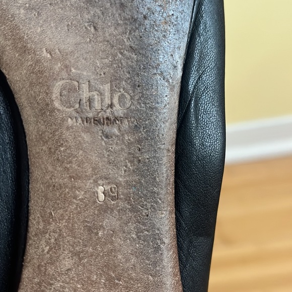 Chloe Lauren black Ballerina flats - Picture 8 of 8